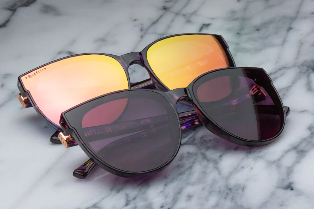 CARAT SUNGLASSES: Velvet Tortoise x Purple - Image 4