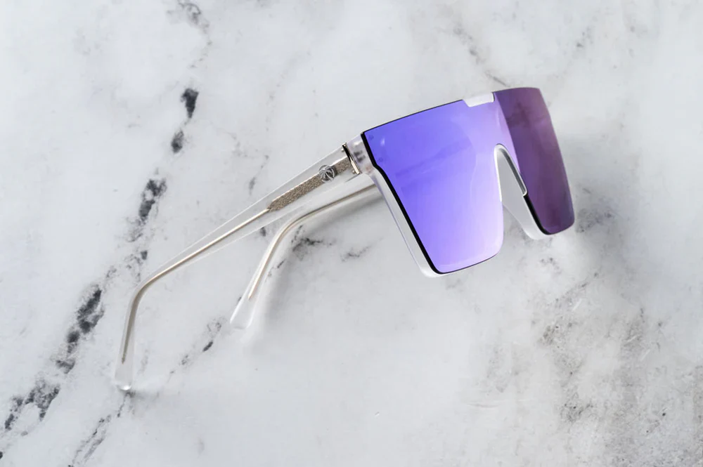 CLARITY SUNGLASSES: Vapor Frost Ultra Violet - Image 6