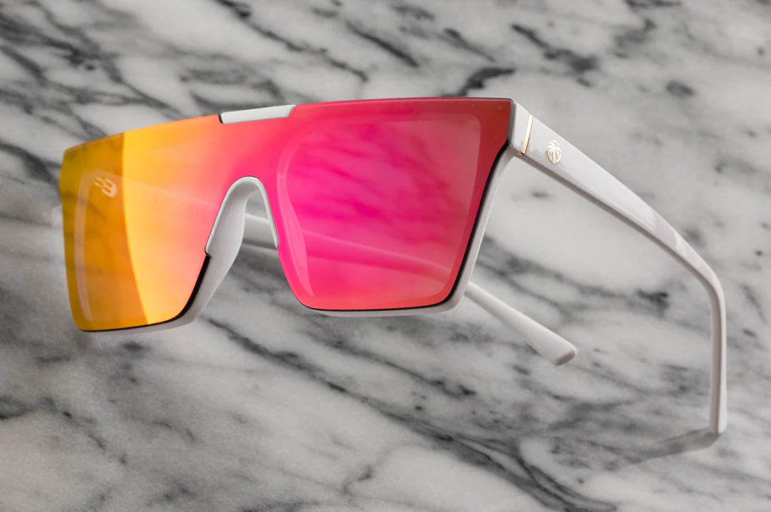 CLARITY SUNGLASSES: White Frame x Spectrum - Image 2