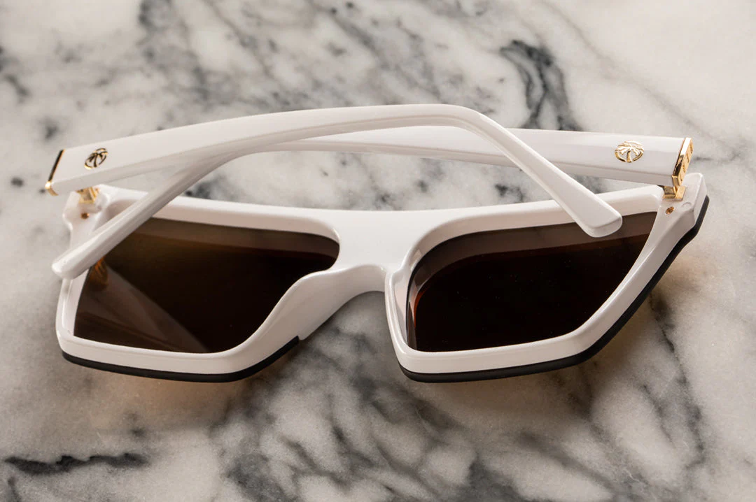 CLARITY SUNGLASSES: White Frame x Spectrum - Image 4