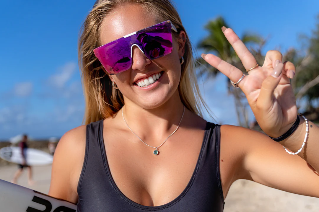 CLARITY SUNGLASSES: White Frame x Spectrum - Image 6