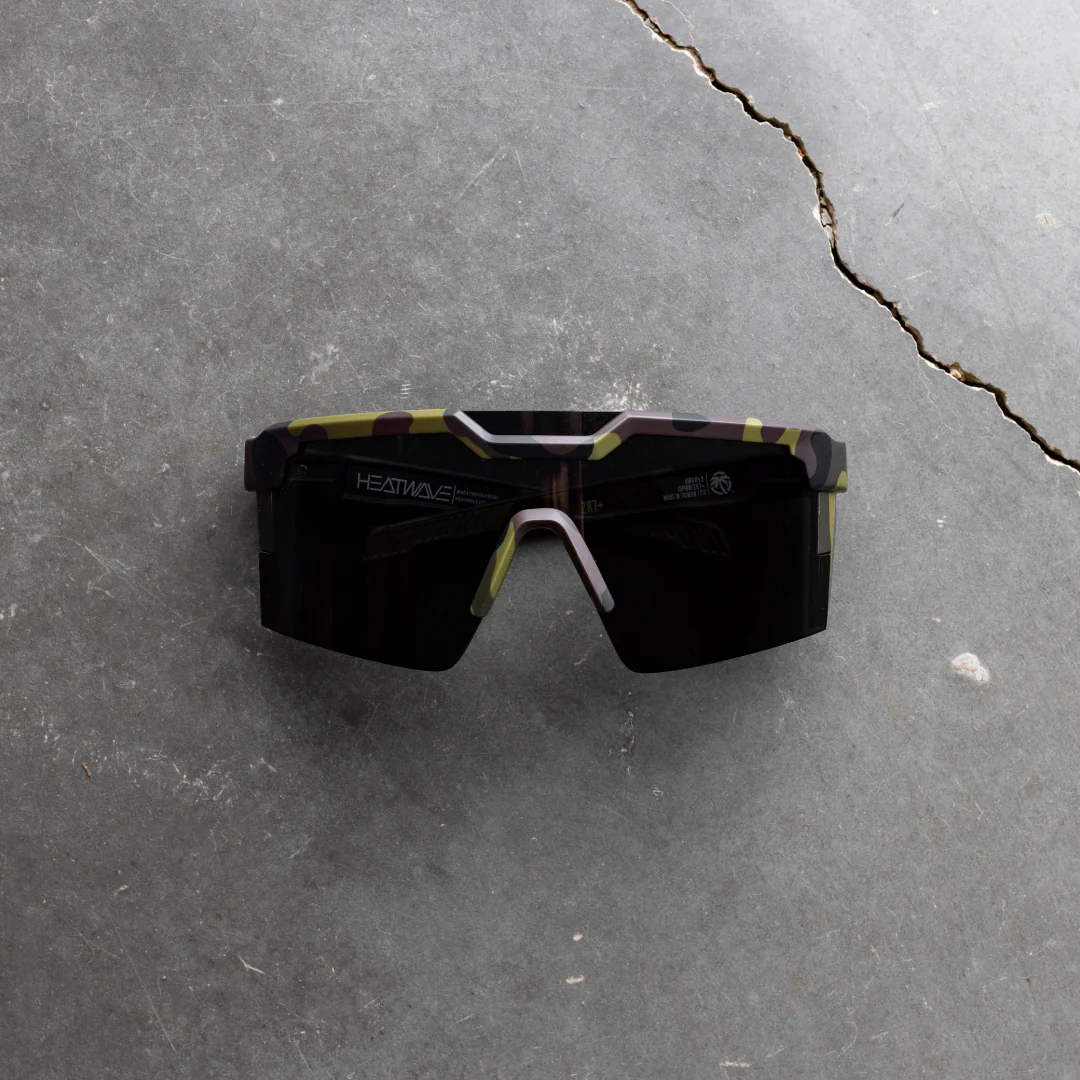 FUTURE TECH SUNGLASSES: Fleck Camo Ultra Black - Image 2