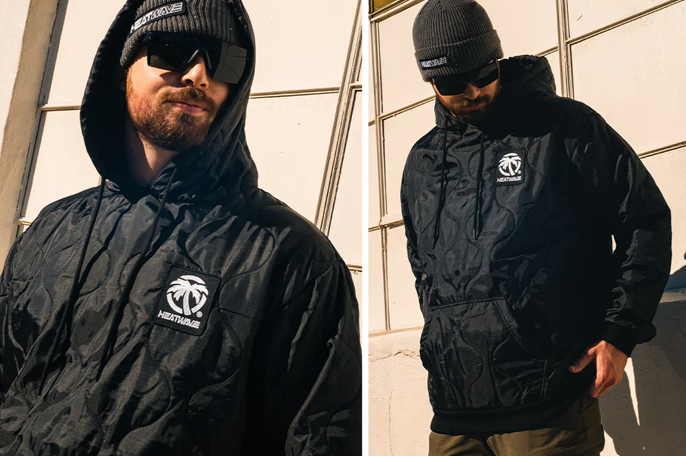 Heat Wave Woobie Hoody: Black - SM / MD Only - Image 4
