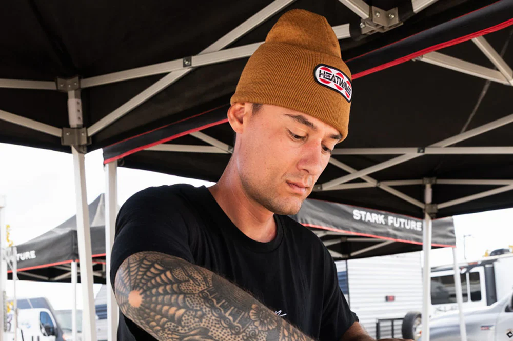 HWV BEANIE: Butterfly Oatmeal - Image 4
