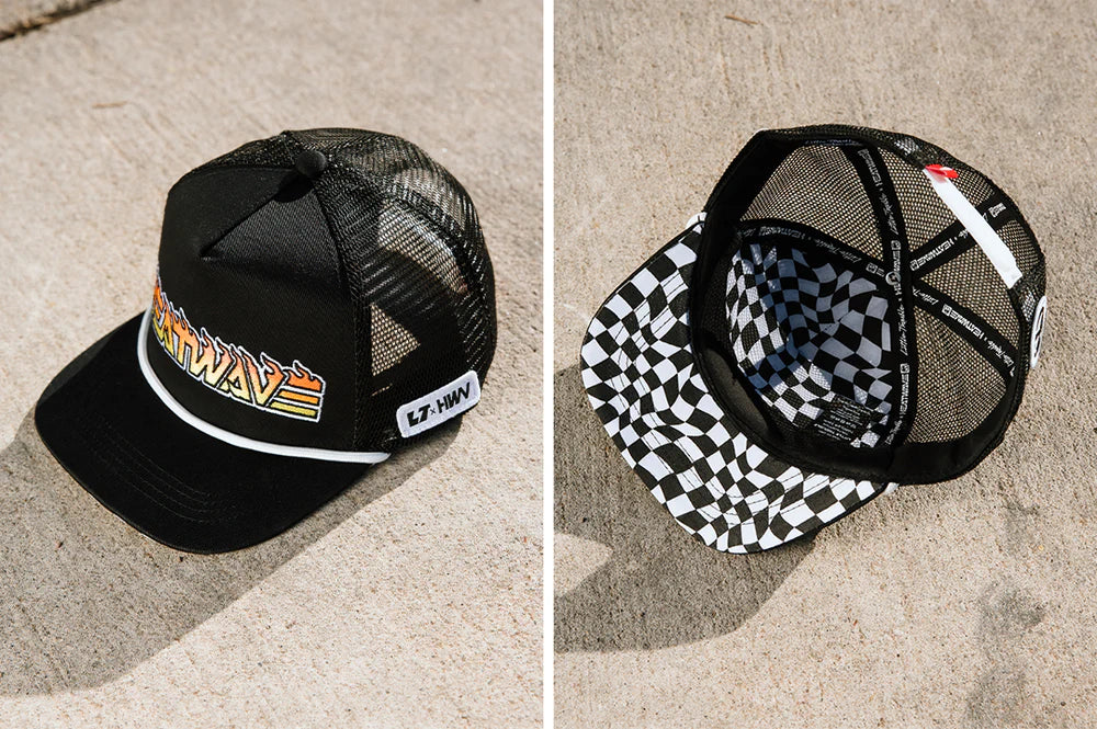 HWV HAT: Little Trouble X Heat Wave Youth Trucker Hat - Image 3