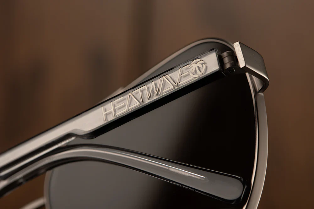INCLINE SUNGLASSES: Gun Metal - Image 9