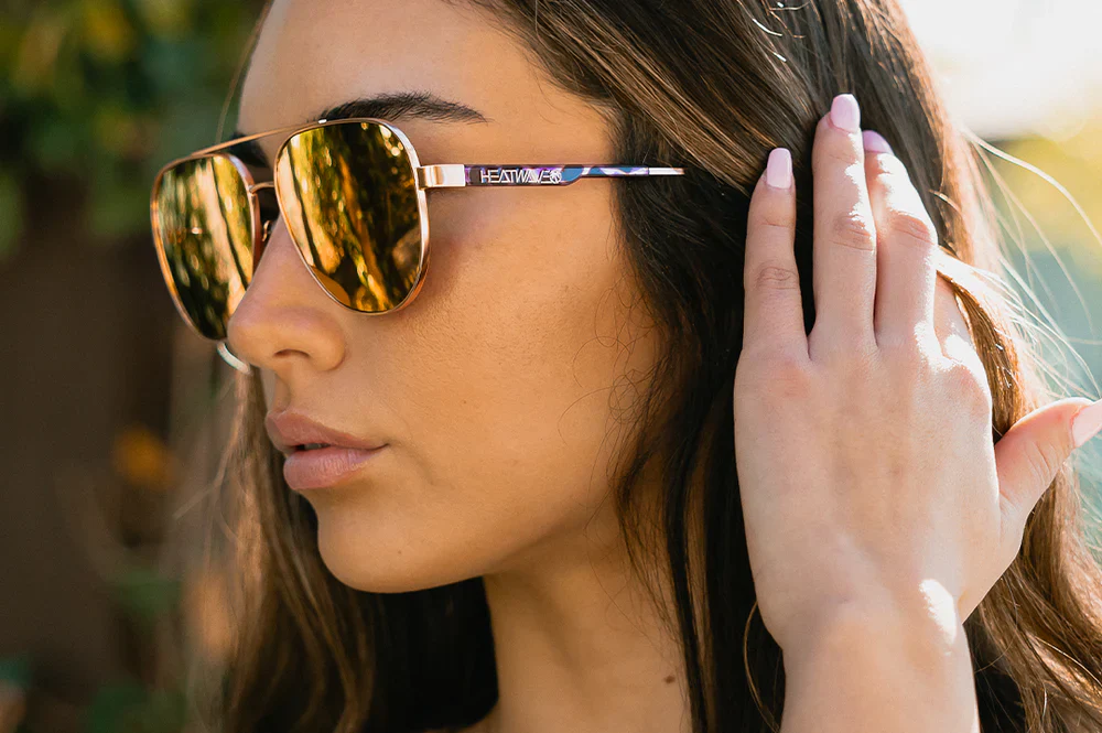 INCLINE SUNGLASSES: Rose Gold - Image 6