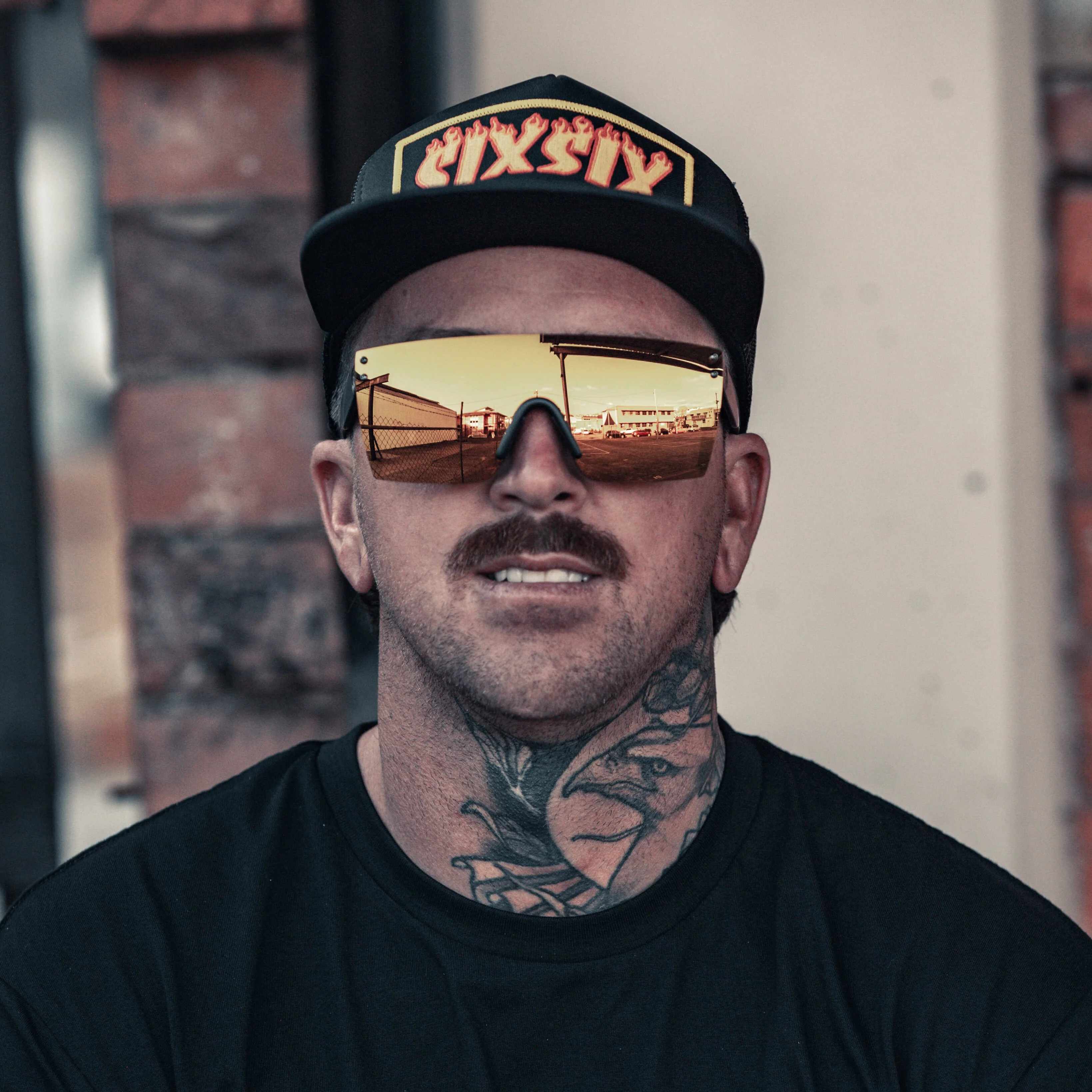 LAZER FACE SUNGLASSES: Gold Rush - Image 3