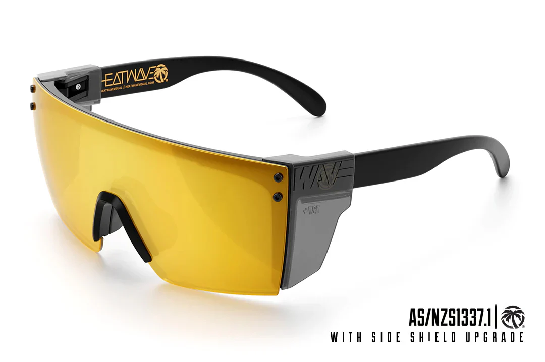 LAZER FACE SUNGLASSES: Gold Rush - Image 6