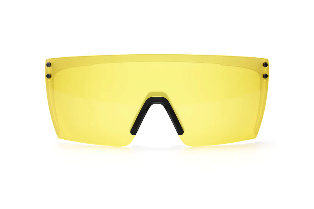 LAZER FACE SUNGLASSES: Hi-Vis Yellow - Image 2