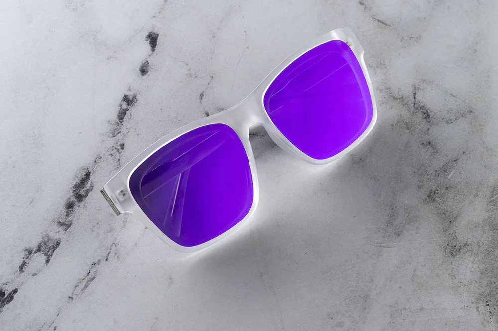 MARILYN SUNGLASSES: Vapor Frost Ultra Violet - Image 5