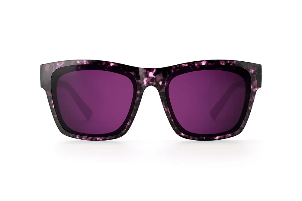 MARILYN SUNGLASSES: Velvet Tortoise x Purple Lens - Image 2