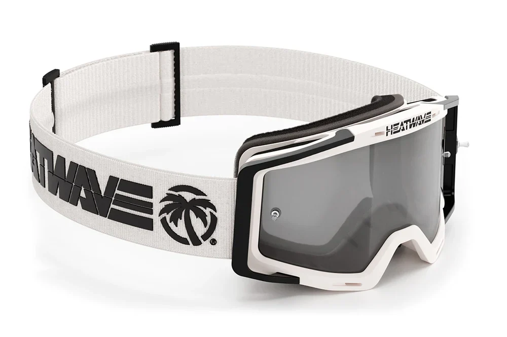 MXG-250 Motosport Goggle: Billboard Icon White Photochromic - Image 5
