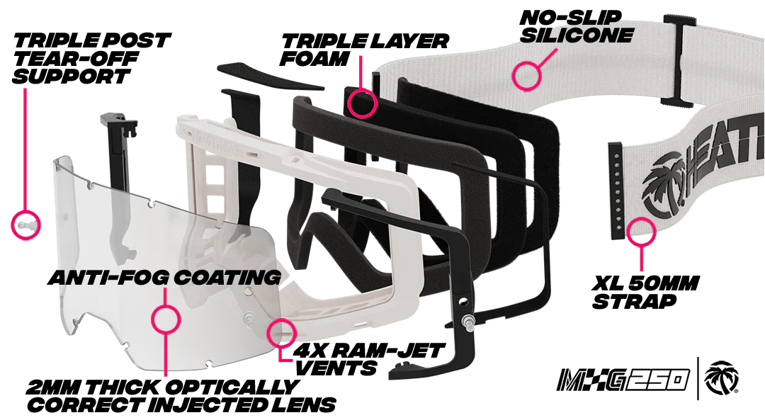 MXG-250 Motosport Goggle: Brian Deegan Edition V2 - Image 11
