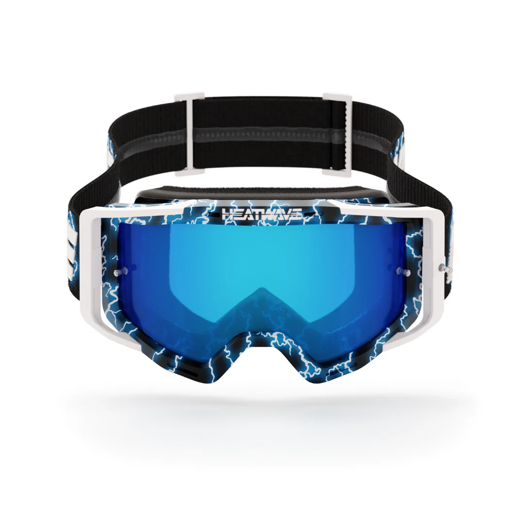 MXG-250 Motosport Goggle: Billboard Lightning Blue - Image 3