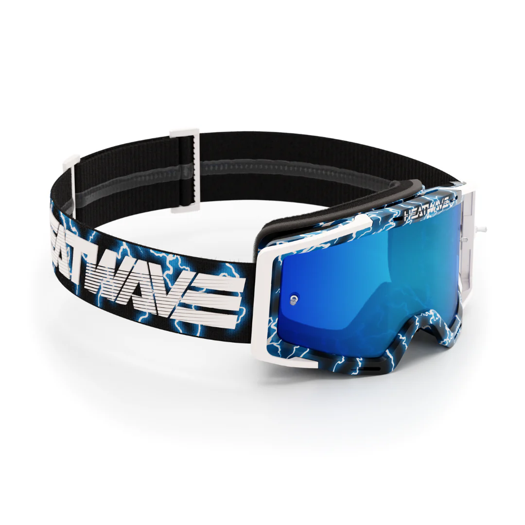 MXG-250 Motosport Goggle: Billboard Lightning Blue - Image 4