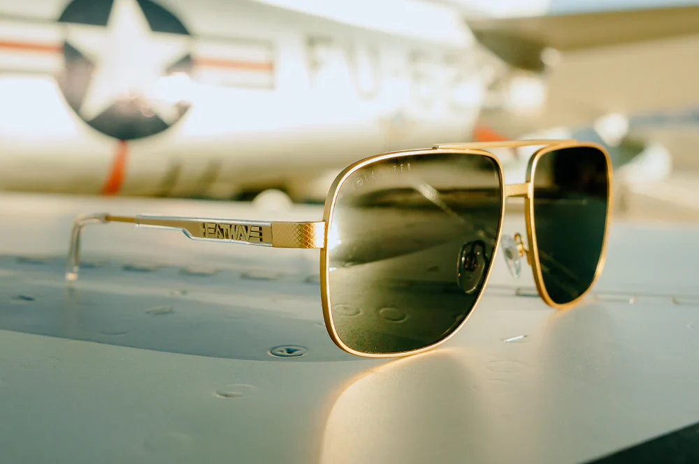 NIMITZ SUNGLASSES: Gold - Image 5