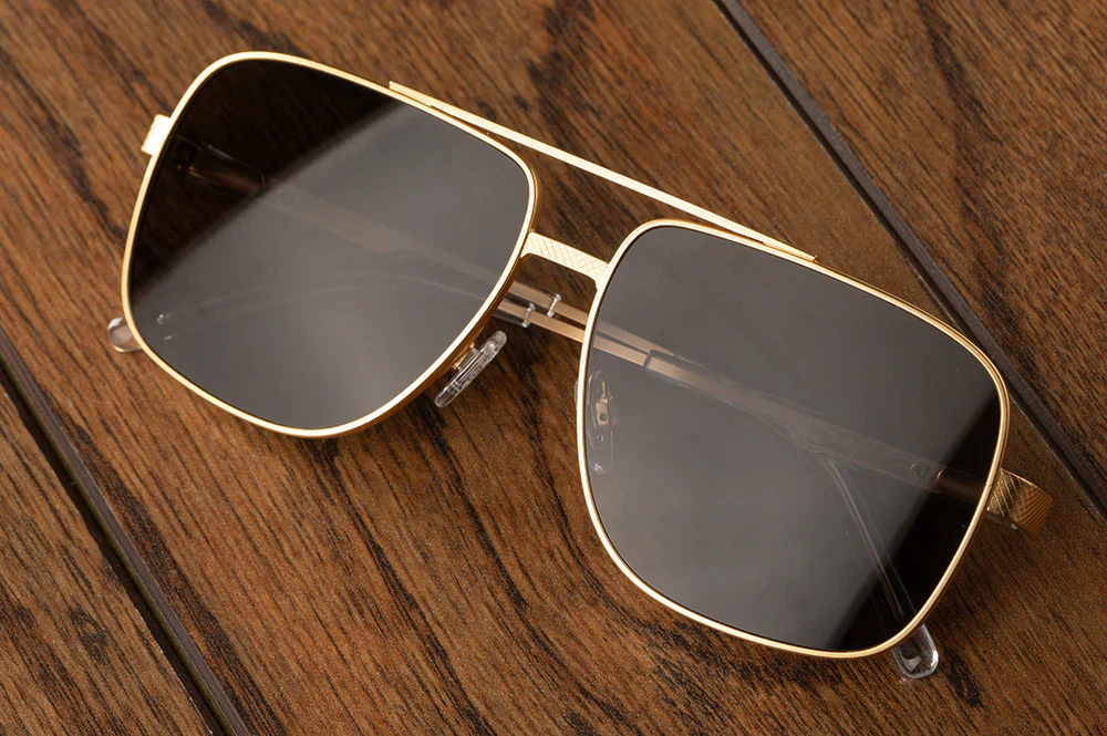 NIMITZ SUNGLASSES: Gold - Image 8