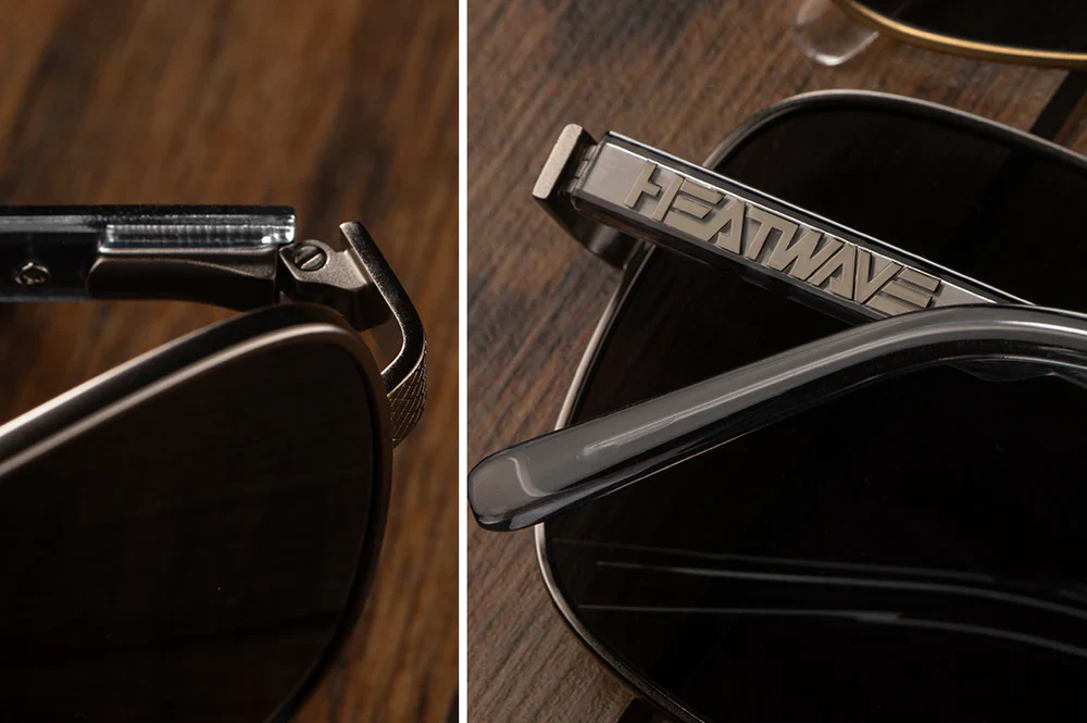 NIMITZ SUNGLASSES: Gun Metal - Image 7