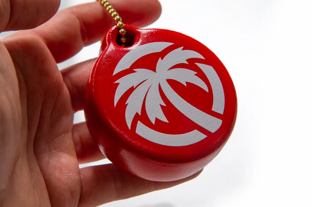 Palm Icon Foam Keychain - Image 2