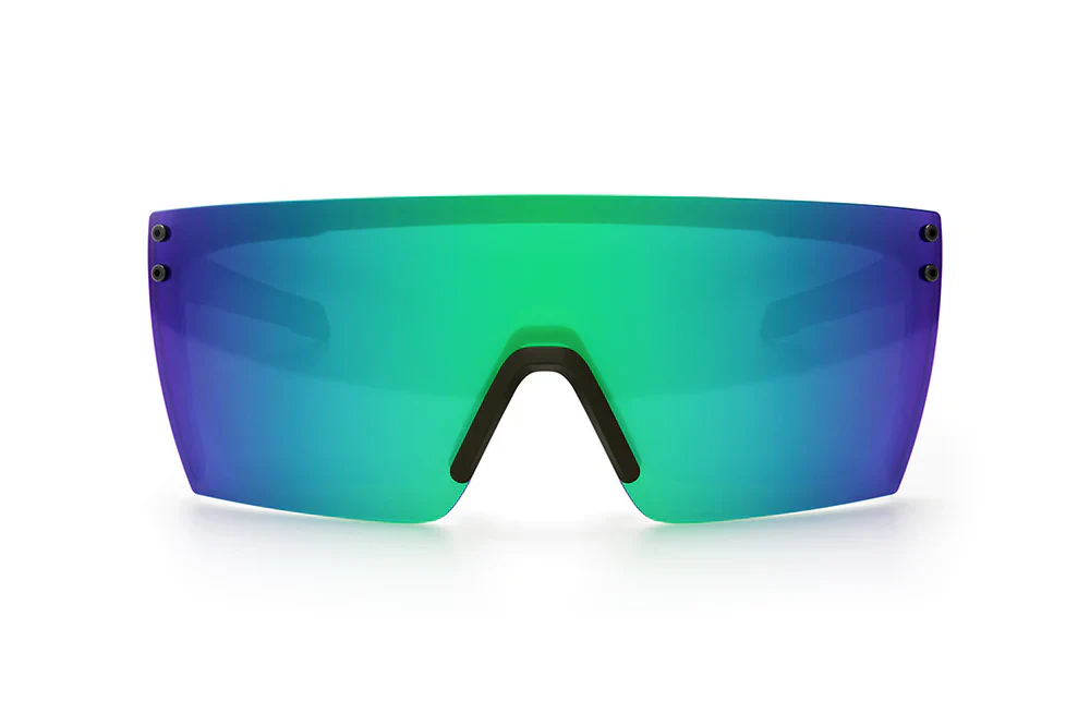 PERFORMANCE LAZER FACE SUNGLASSES: Silver - Image 10
