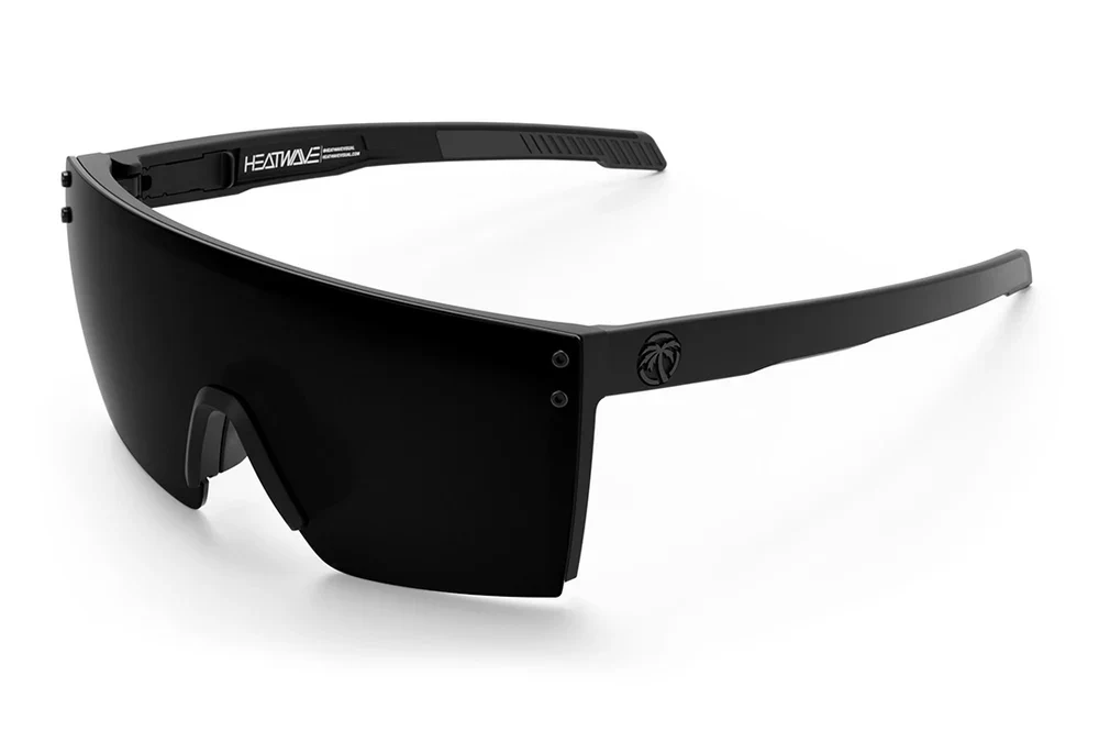 PERFORMANCE LAZER FACE SUNGLASSES: Ultra Black - Image 2