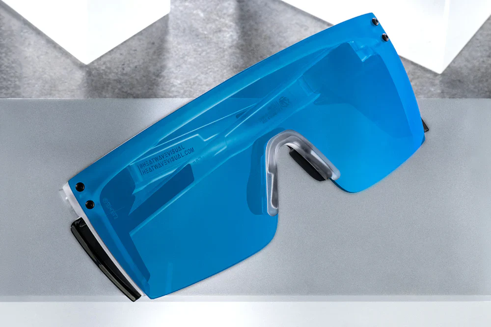 PERFORMANCE LAZER FACE SUNGLASSES: Vapor Frost Coastal - Image 2