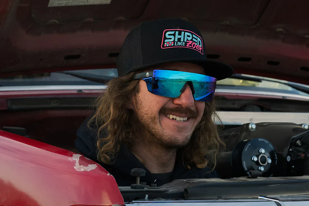 PERFORMANCE LAZER SLIM SUNGLASSES: Galaxy - Image 3