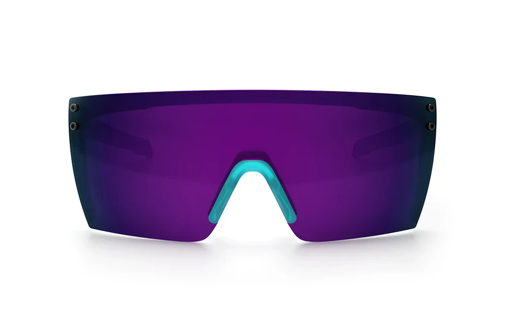 PERFORMANCE LAZER FACE SUNGLASSES: Aqua Frost - Image 4