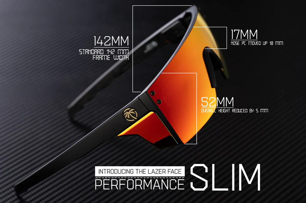 PERFORMANCE LAZER SLIM SUNGLASSES: Ultra Black - Image 6
