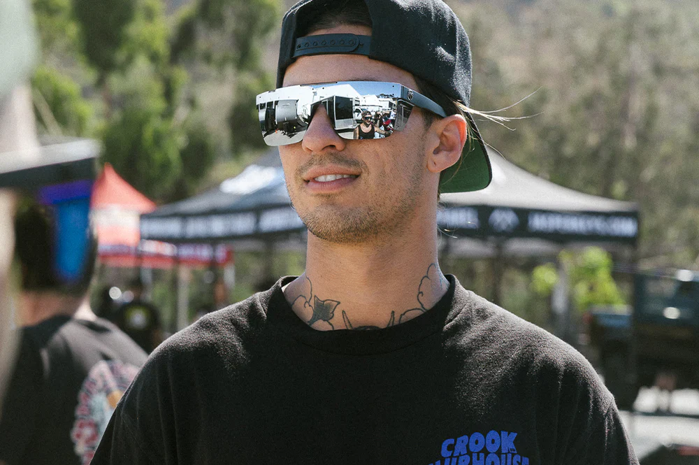 PERFORMANCE QUATRO SUNGLASSES: Silver - Image 8