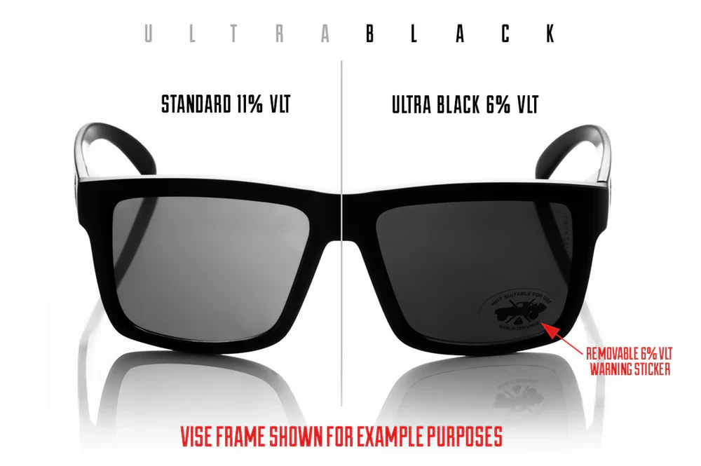 PERFORMANCE VISE SUNGLASSES: Ultra Black - Image 2