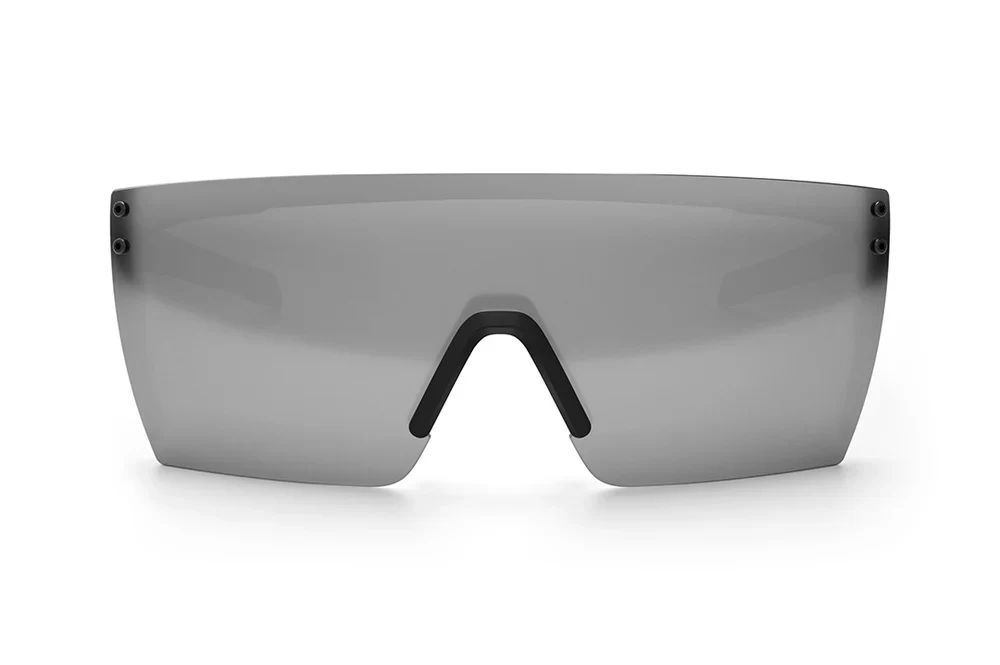 PERFORMANCE XL LAZER FACE SUNGLASSES: Silver - Image 3