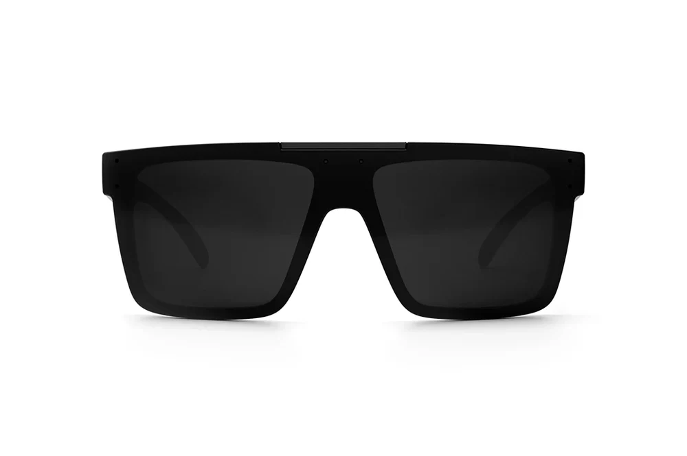 QUATRO SUNGLASSES: Black x Black - Image 2