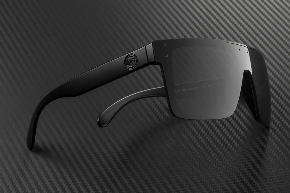 QUATRO SUNGLASSES: Black x Black - Image 3