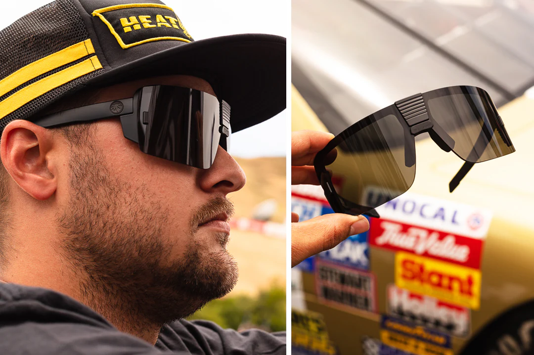 VECTOR SUNGLASSES BLACK: Black - Image 5