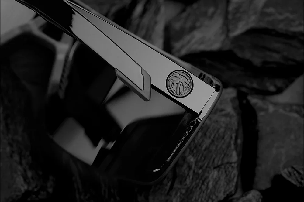 VECTOR SUNGLASSES GLOSS BLACK: Ultra Black - Image 3