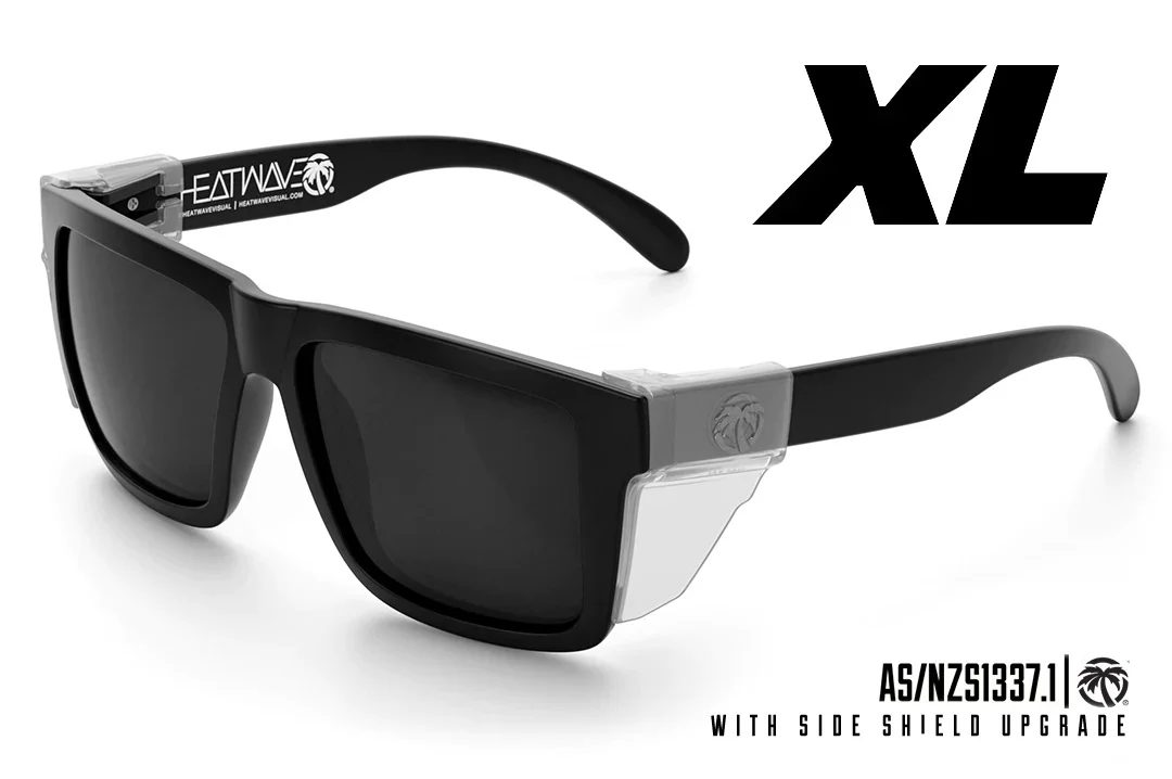 XL VISE SUNGLASSES: Black - Image 11