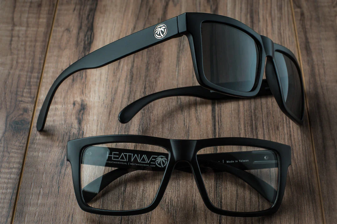 VISE Z87 SUNGLASSES: Black - Image 6