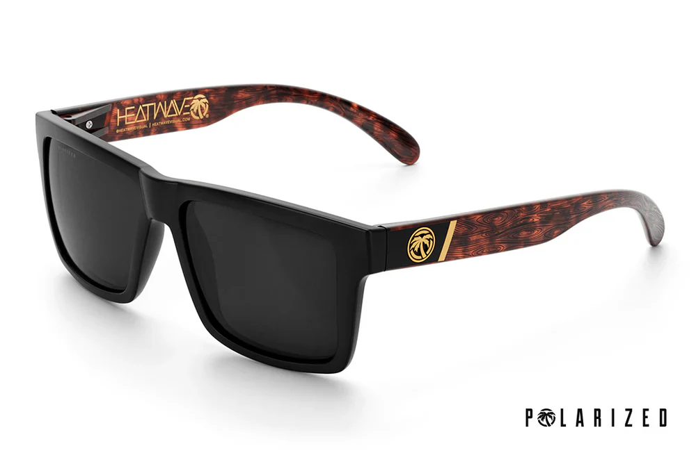 VISE Z87 SUNGLASSES: Woodgrain - Image 3