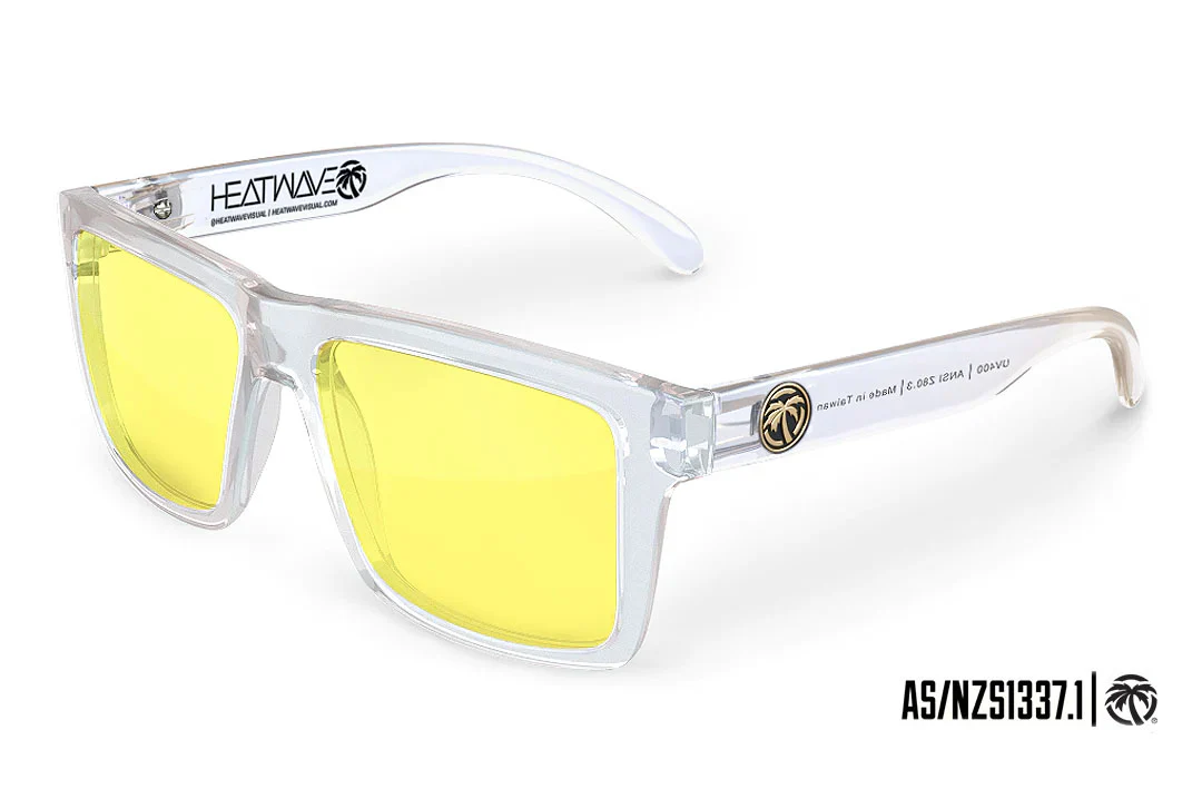 VISE Z87 SUNGLASSES: Vapor x Hi-Vis Yellow