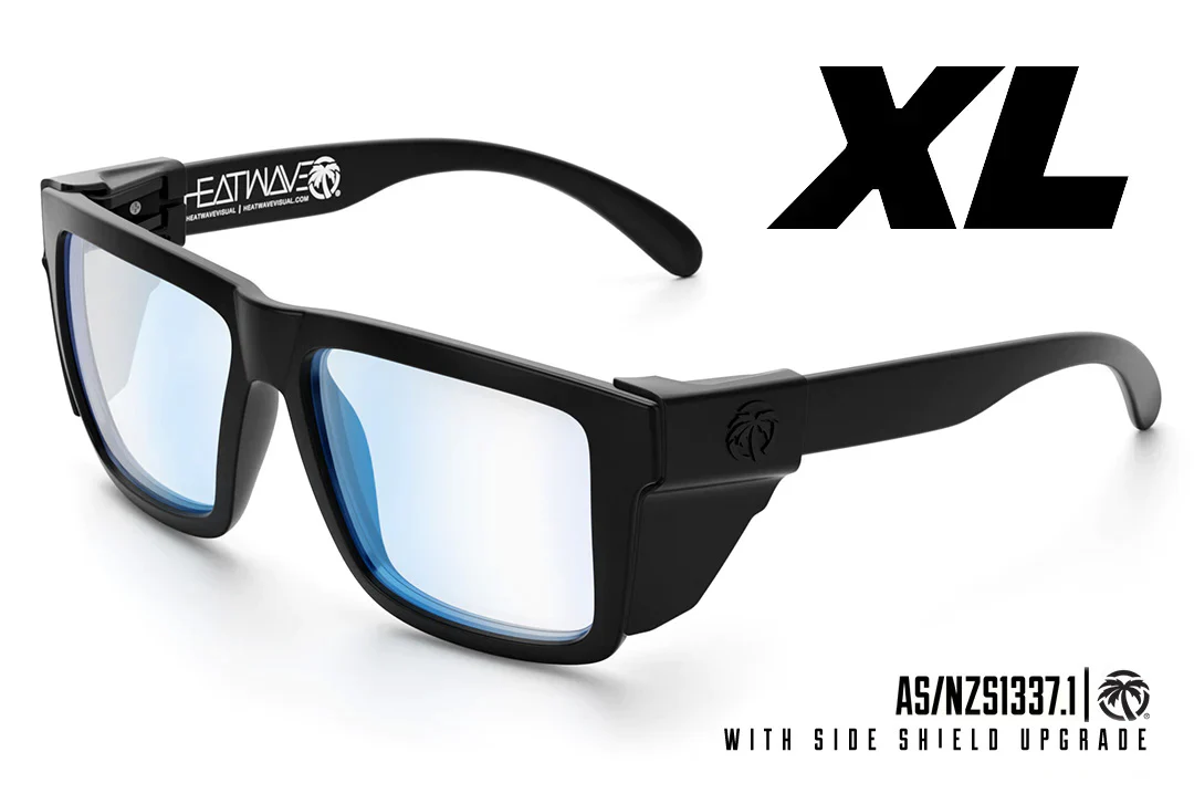 XL VISE SUNGLASSES: Black x Bluelight Blockers - Image 5