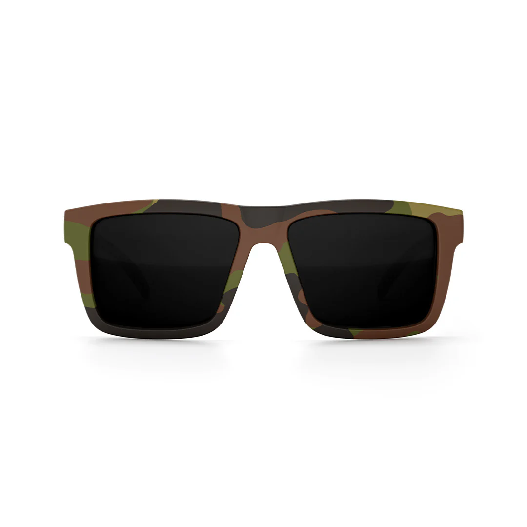 XL VISE SUNGLASSES: Fleck Camo Ultra Black - Image 3